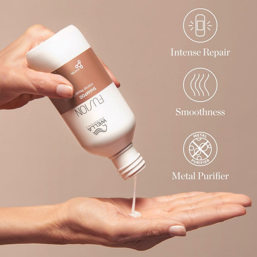 Sampon de reparare Fusion pentru par deteriorat, 250 ml, Wella Professionals