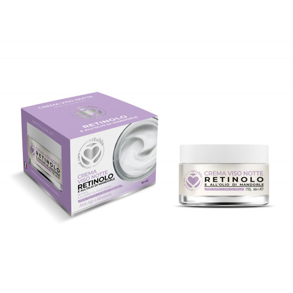 Crema de Noapte cu Retinol si Ulei de Migdale Setablu 50ml