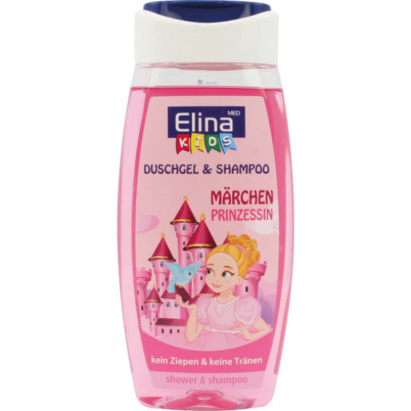 Gel de Dus Elina Kids 2 în 1 Princess 250ml