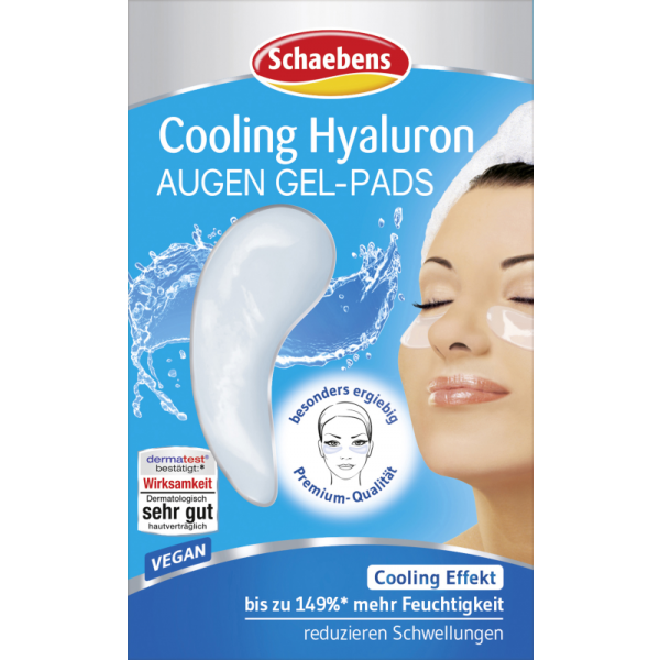 Cool Hyaluronic Eye Patches de la Schaebens, pack de 2 unitati