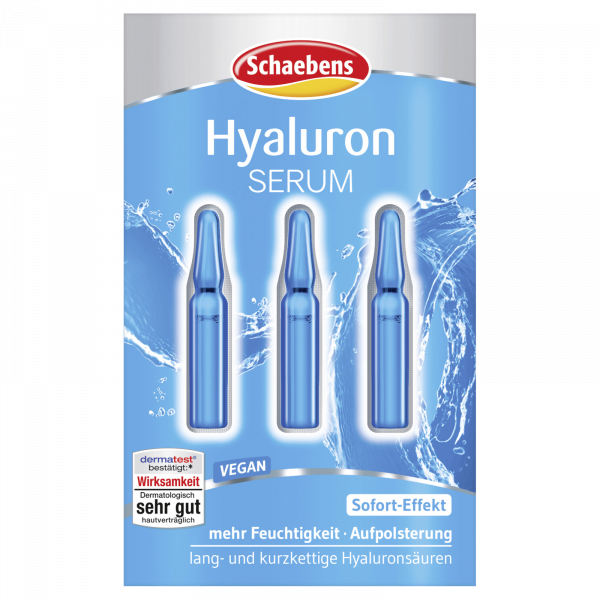 Ser de Fata cu Acid Hialuronic Schaebens 3 x 1ml