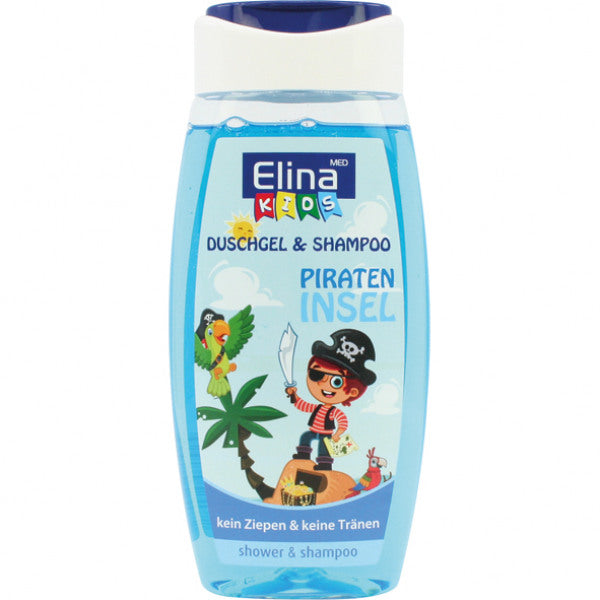 Gel de Dus Elina Kids 2 în 1 Pirate Island 250ml