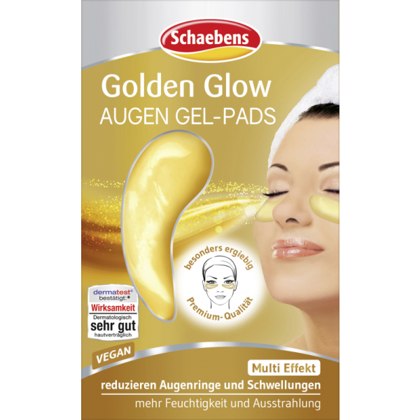 Eye Patches Golden Glow Schaebens, pack de 2 unitati